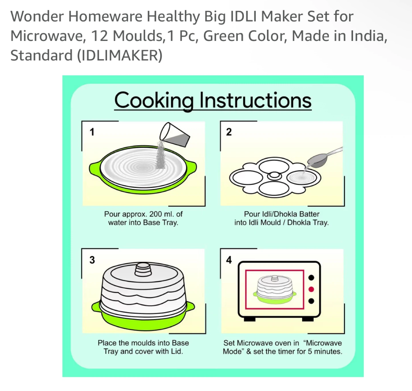 IDLI and Dhokla Maker Set - photo 2