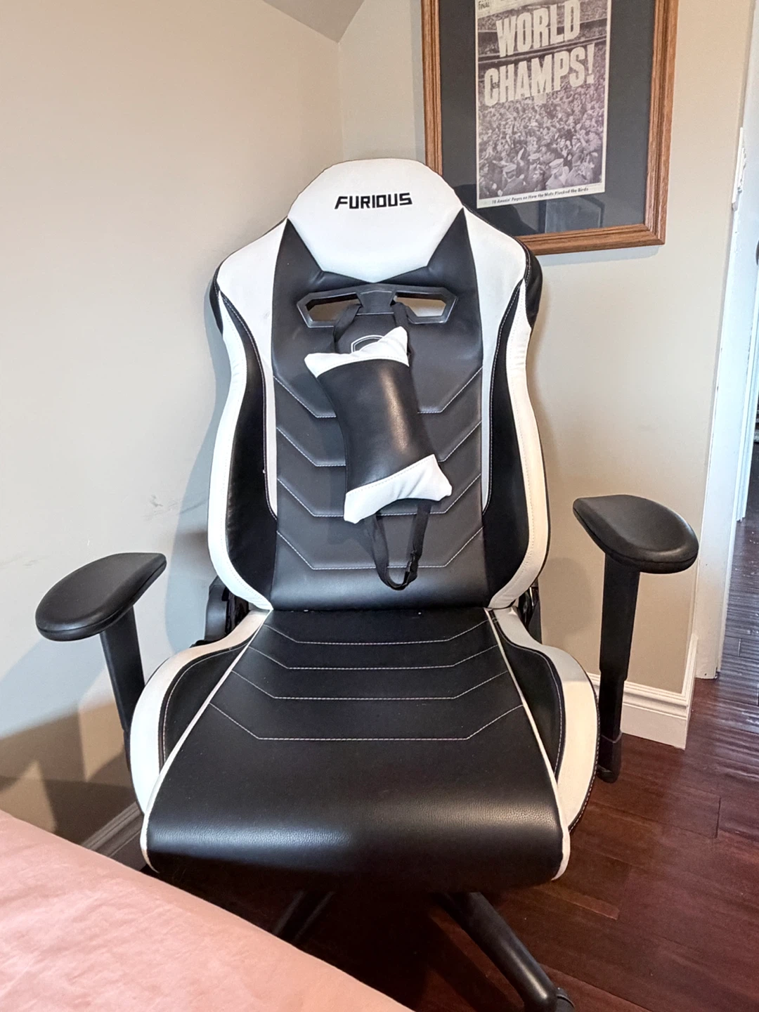 Furious Gaming Chair - Black and White - photo 3