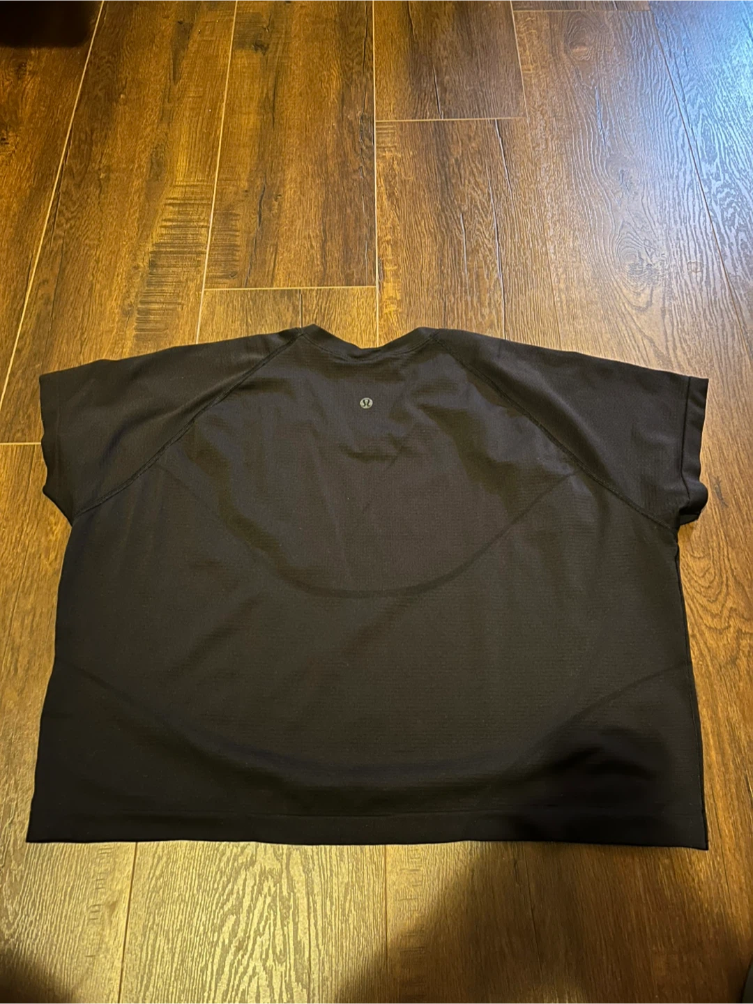 Lululemon size 20 Black swiftly crop top