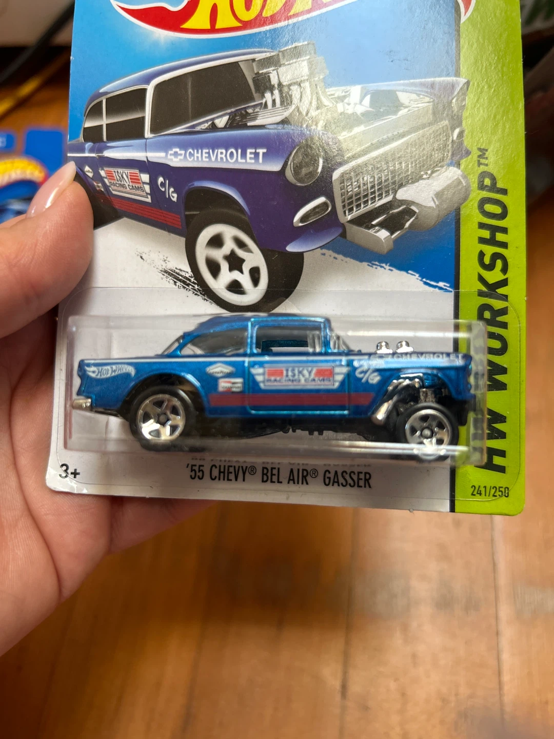Hot Wheels '55 Chevy Bel Air Gasser Die - photo 2