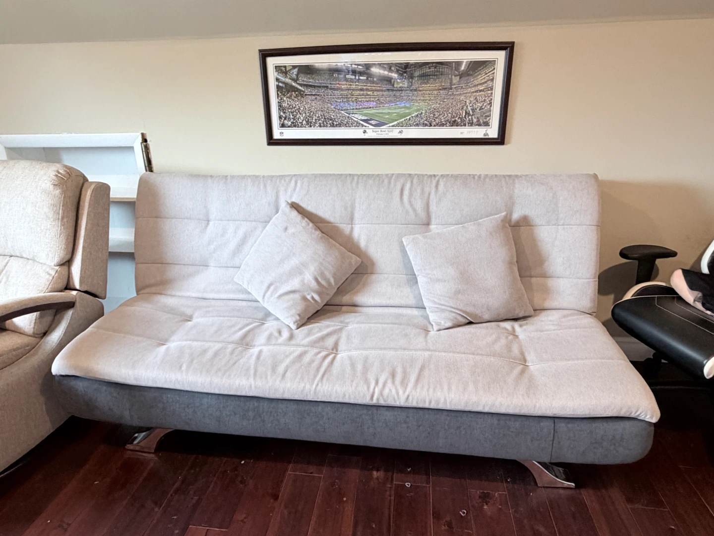 Sofa Bed with 2 Pillows FULL SIZE
