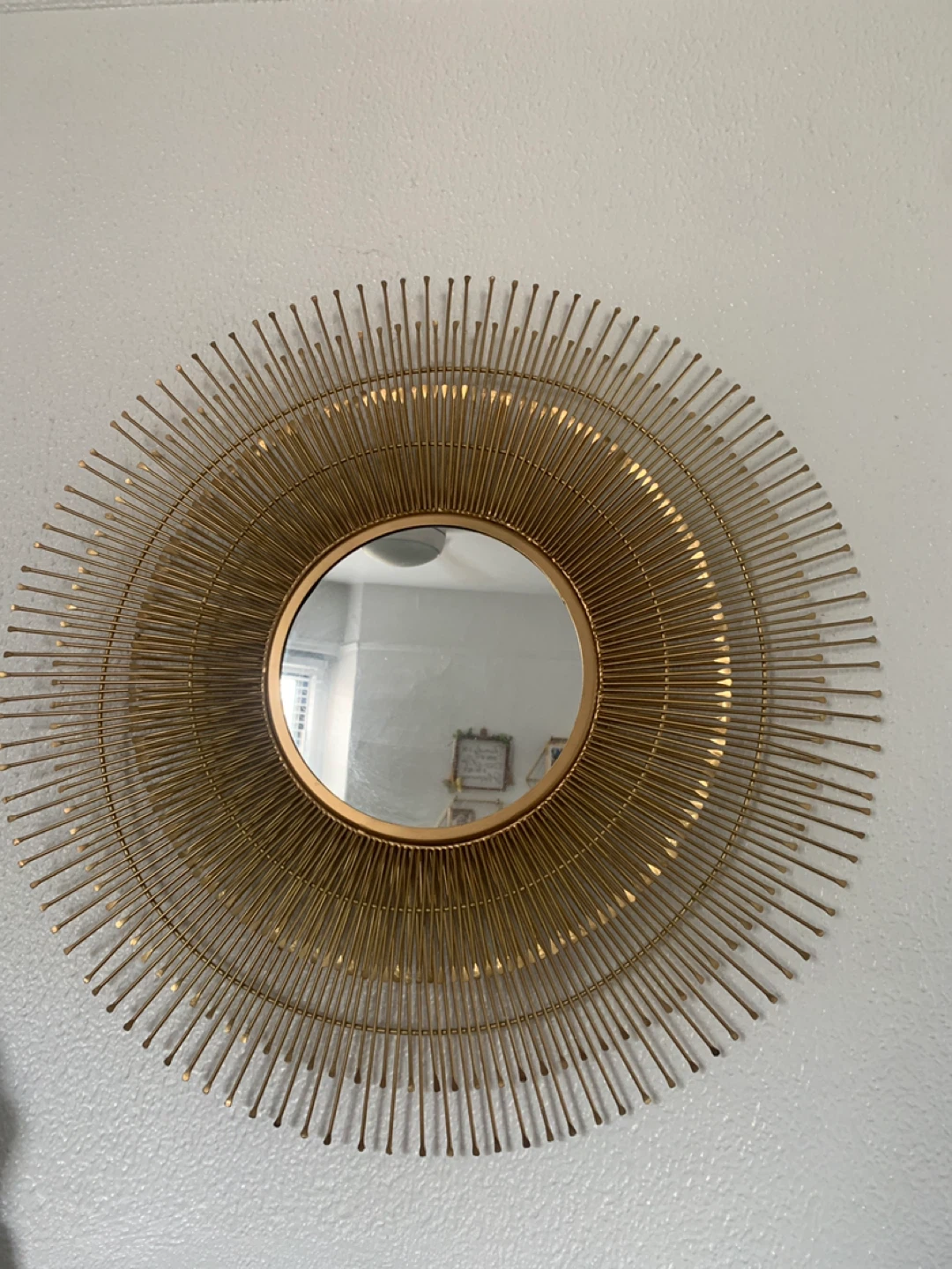 Gold Sunburst Mirror