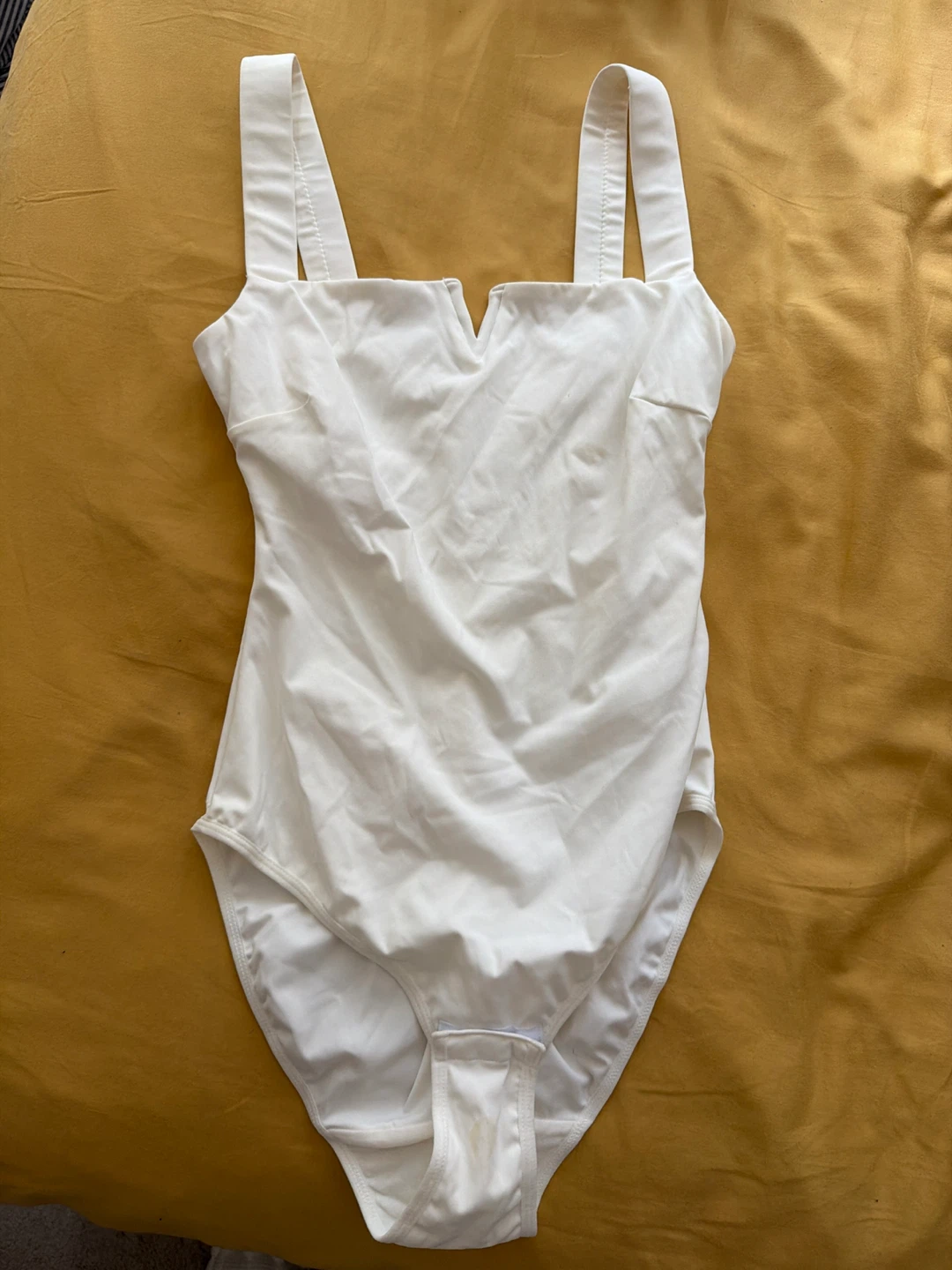White bodysuit shapewear