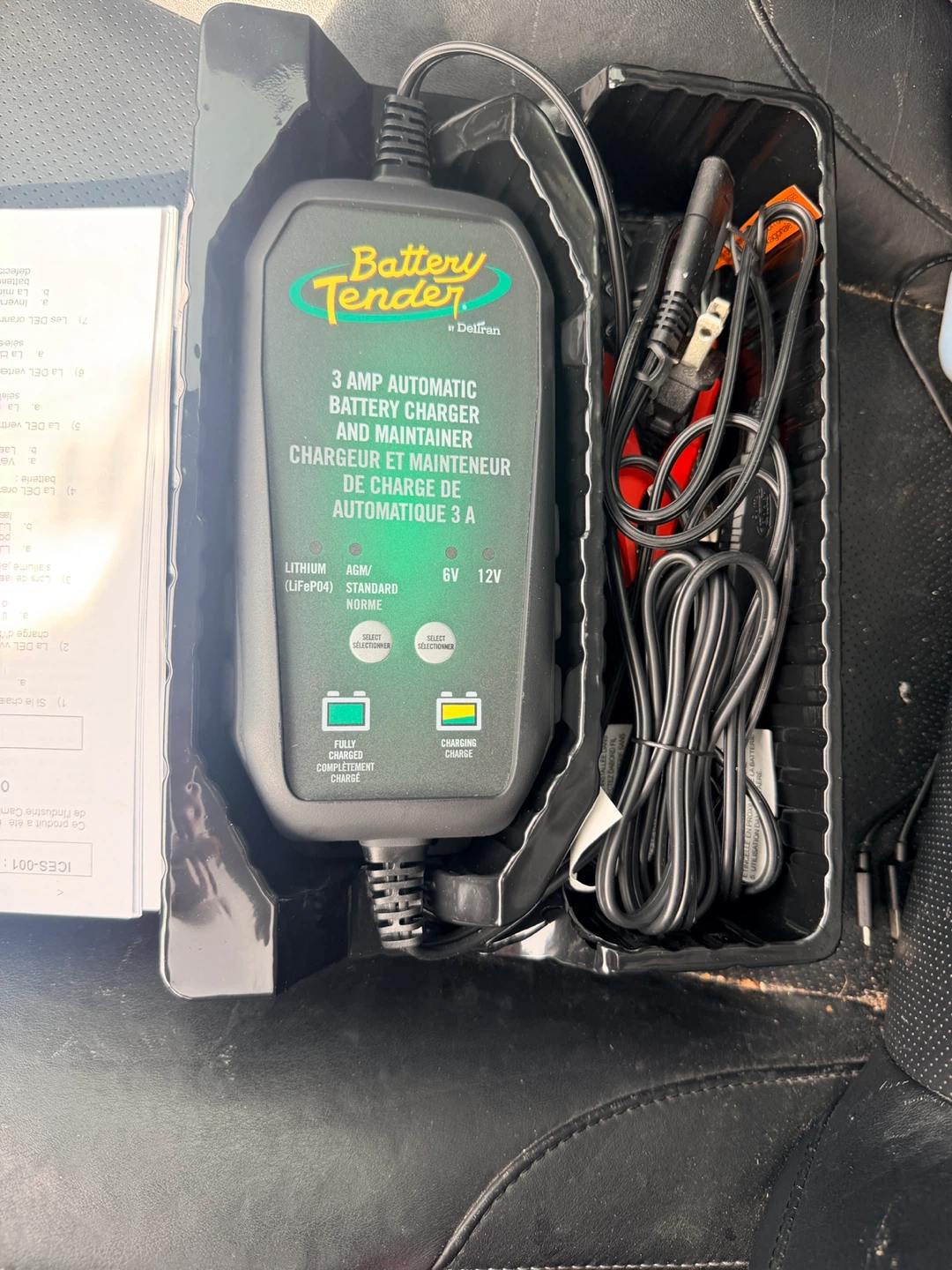 Battery Tender 3 Amp Automatic Battery Charger - photo 2