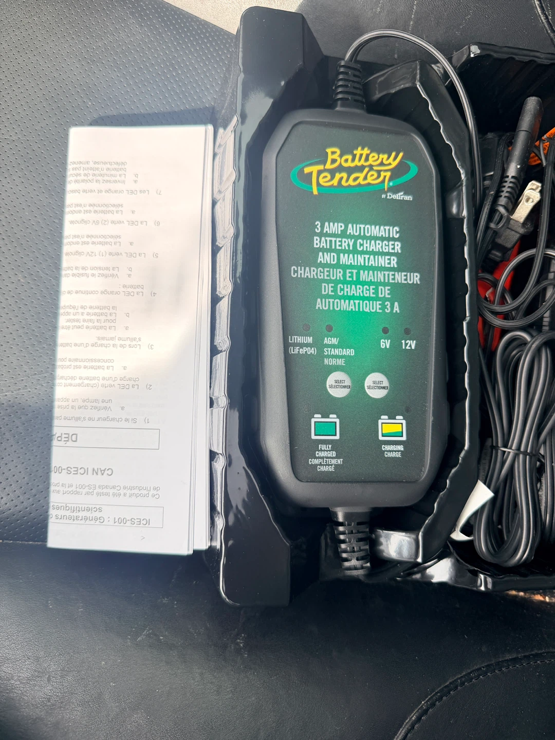 Battery Tender 3 Amp Automatic Battery Charger - photo 3