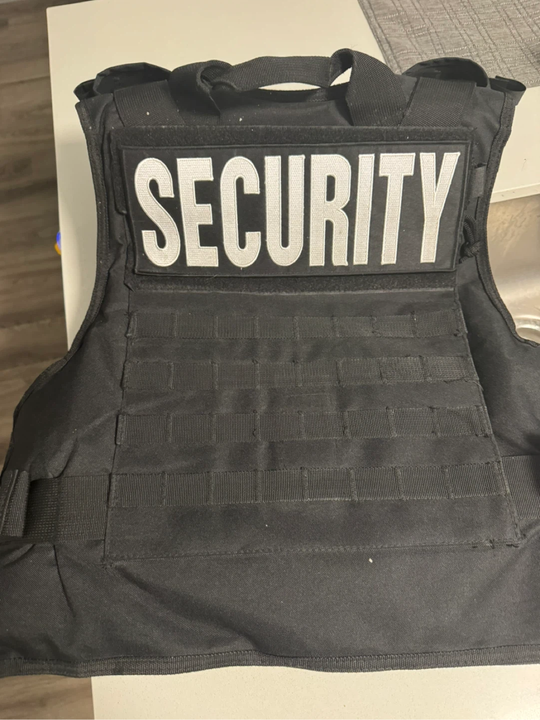 Tactical security vest - NOT bulletproof - photo 2