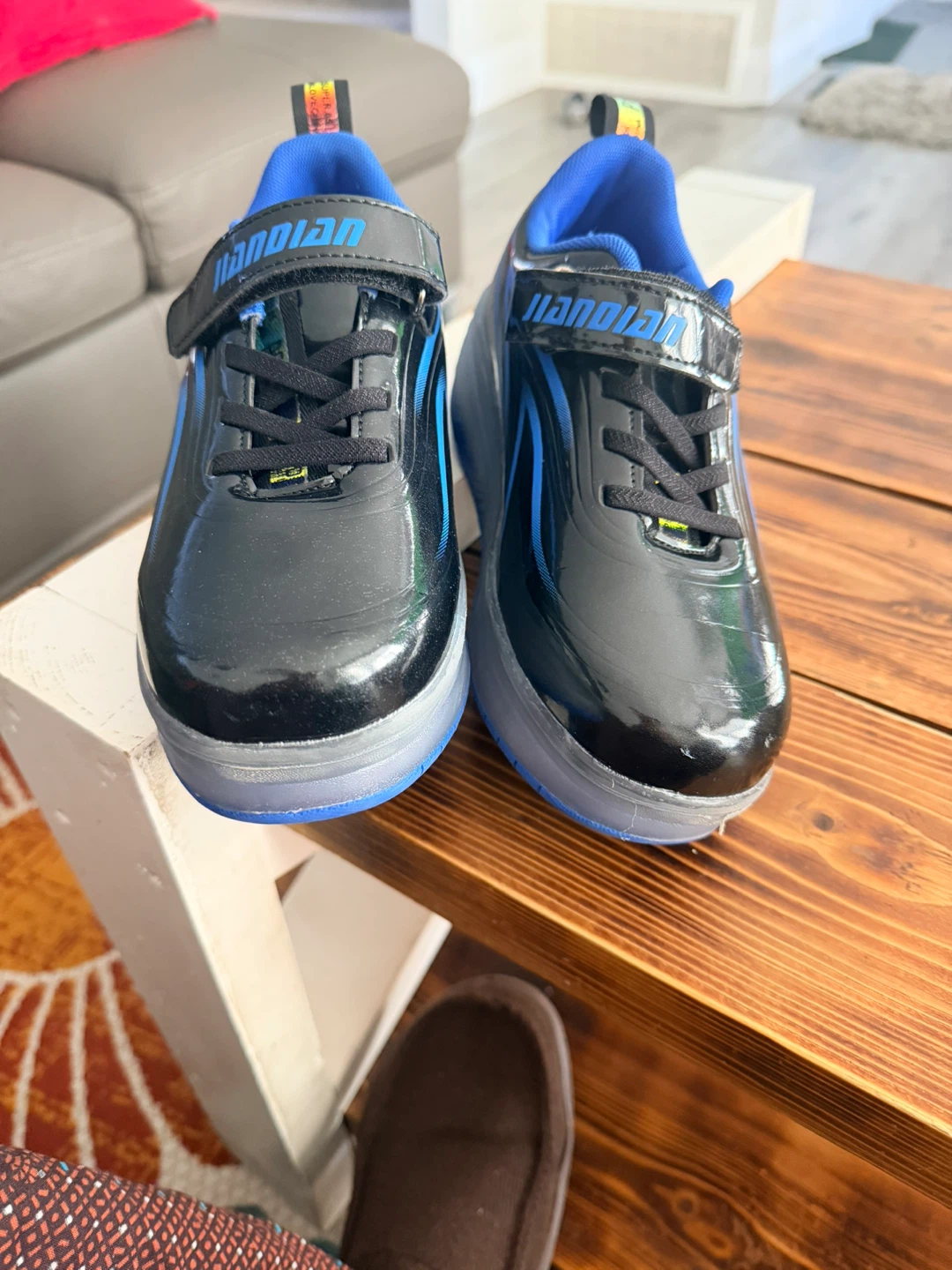Heelys Roller Shoes - Size Youth 13 - Black/Blue ( Brand new) - photo 3