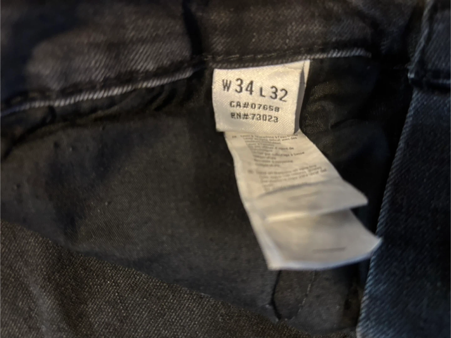 UK DENIM SLIM Fit Jeans - Black - W34 L32 - photo 4