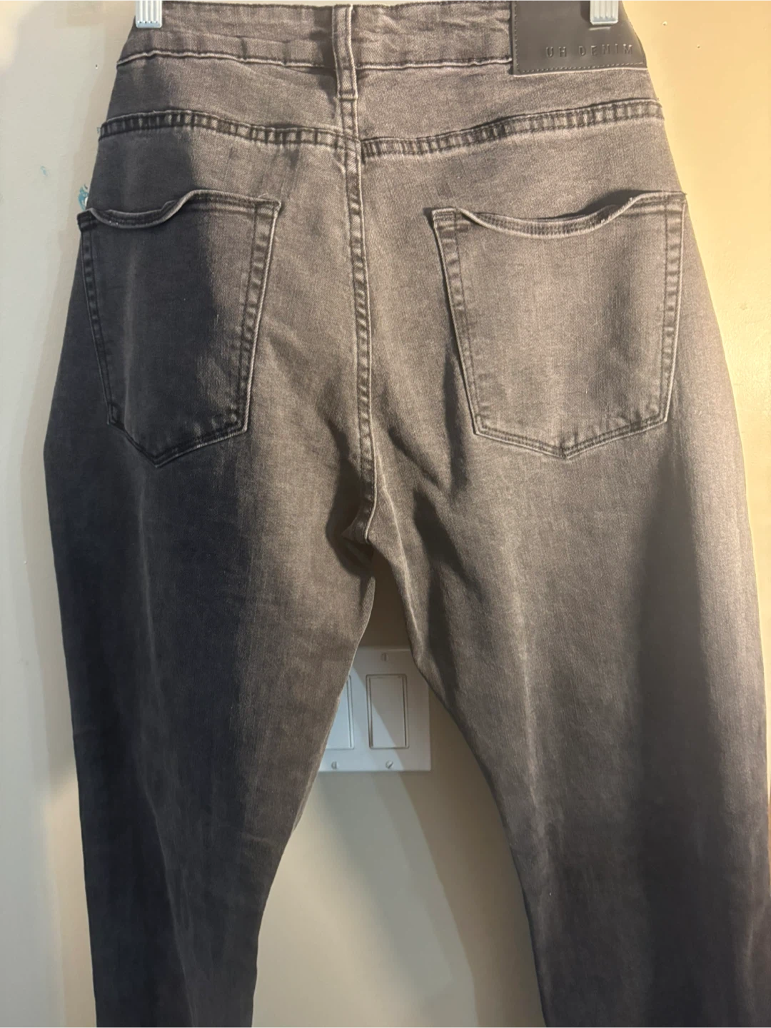 UK DENIM SLIM Fit Jeans - Black - W34 L32 - photo 3