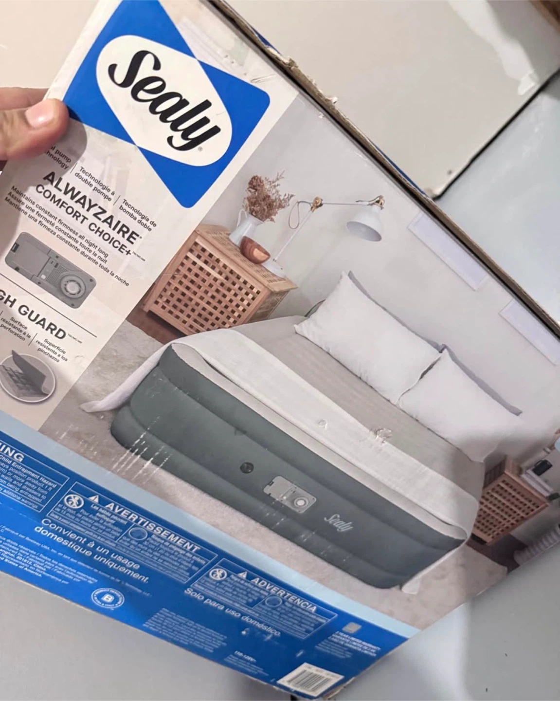 Sealy ALWAYZAIRE COMFORT CHOICE+ Air Mattress
