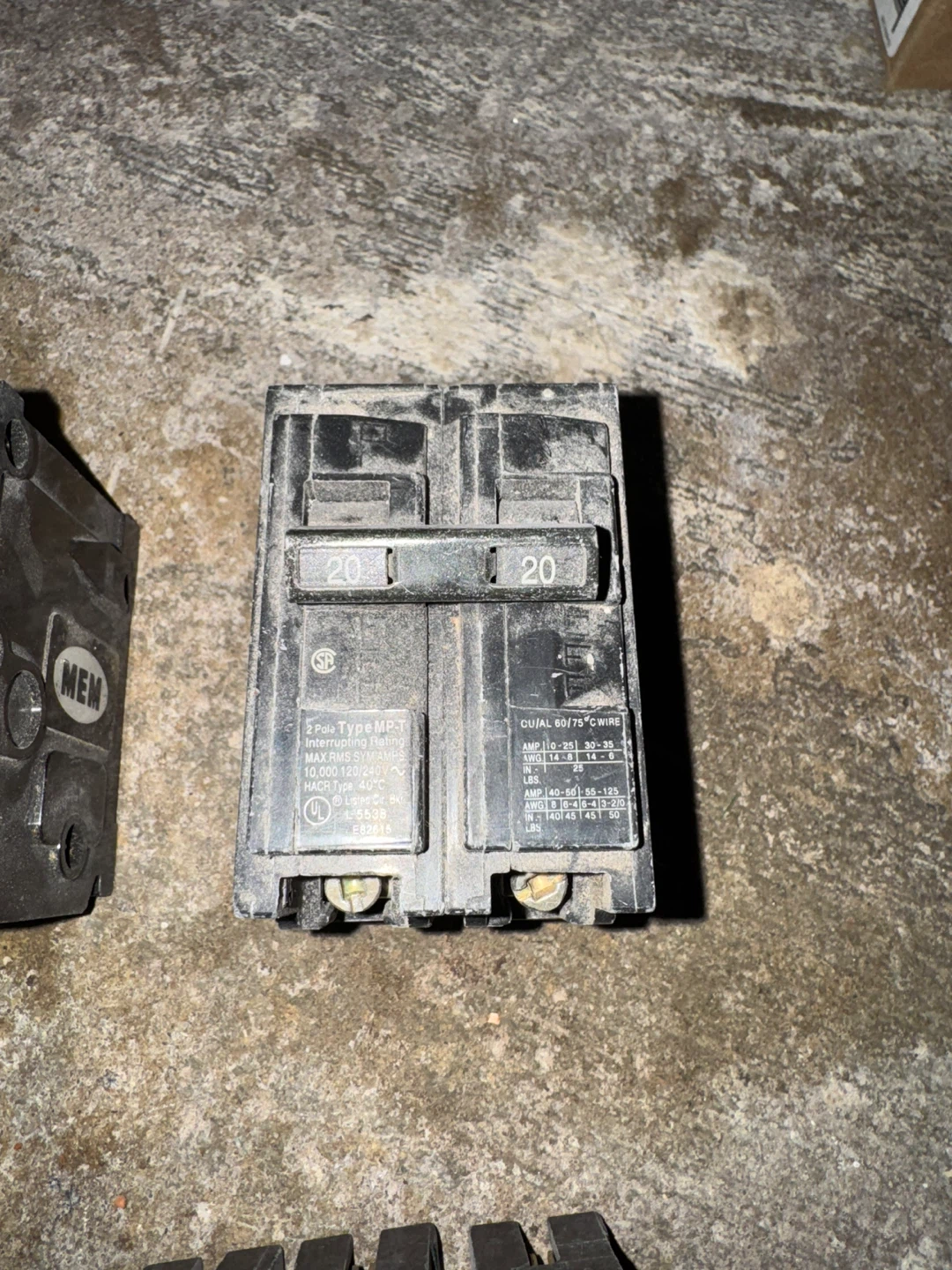 Electrical lot Assorted Circuit Breakers and gang boxes - photo 2