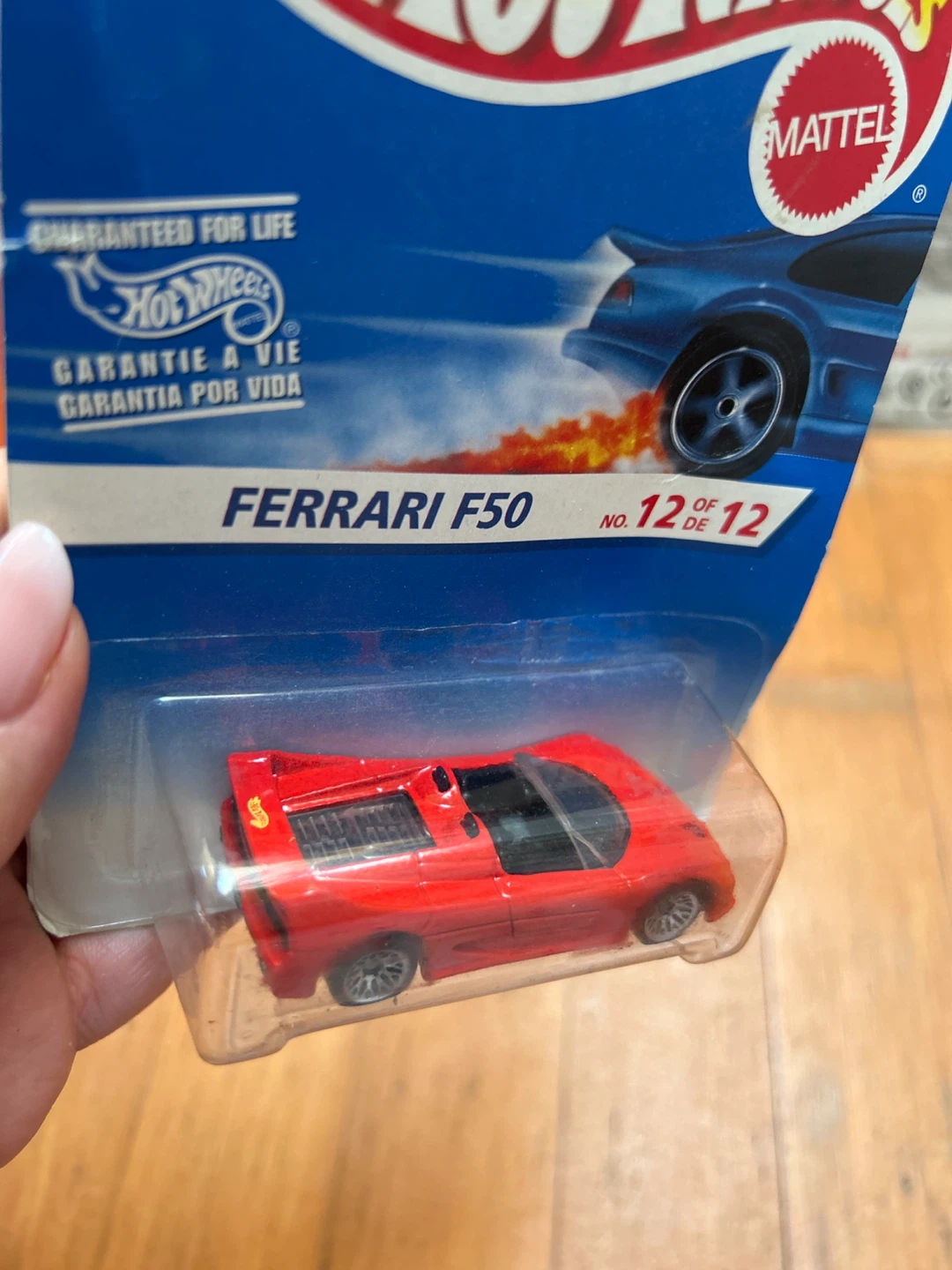 Hot Wheels Ferrari F50 Red Die-Cast - photo 2