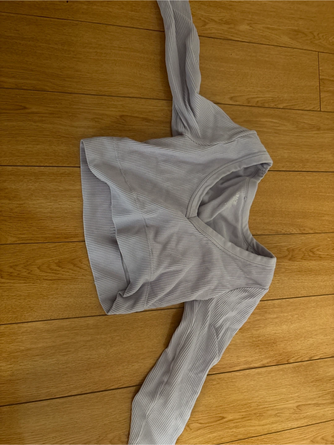 rypse ribbed long sleeve crop top - photo 2
