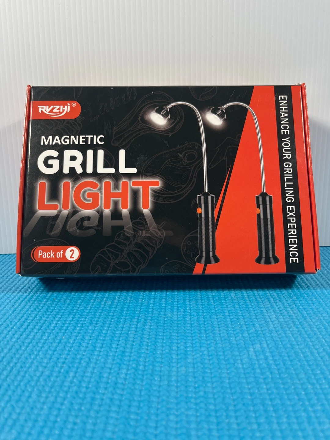 RVZHI Magnetic Grill Lights - Pack of 2 - photo 3