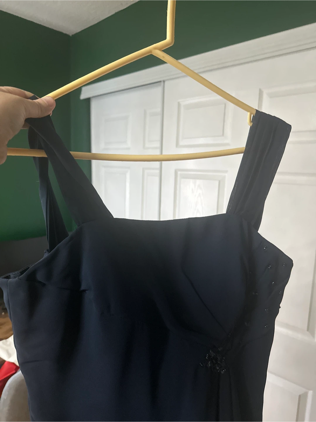 Navy Blue Mother of the Bride Drews
