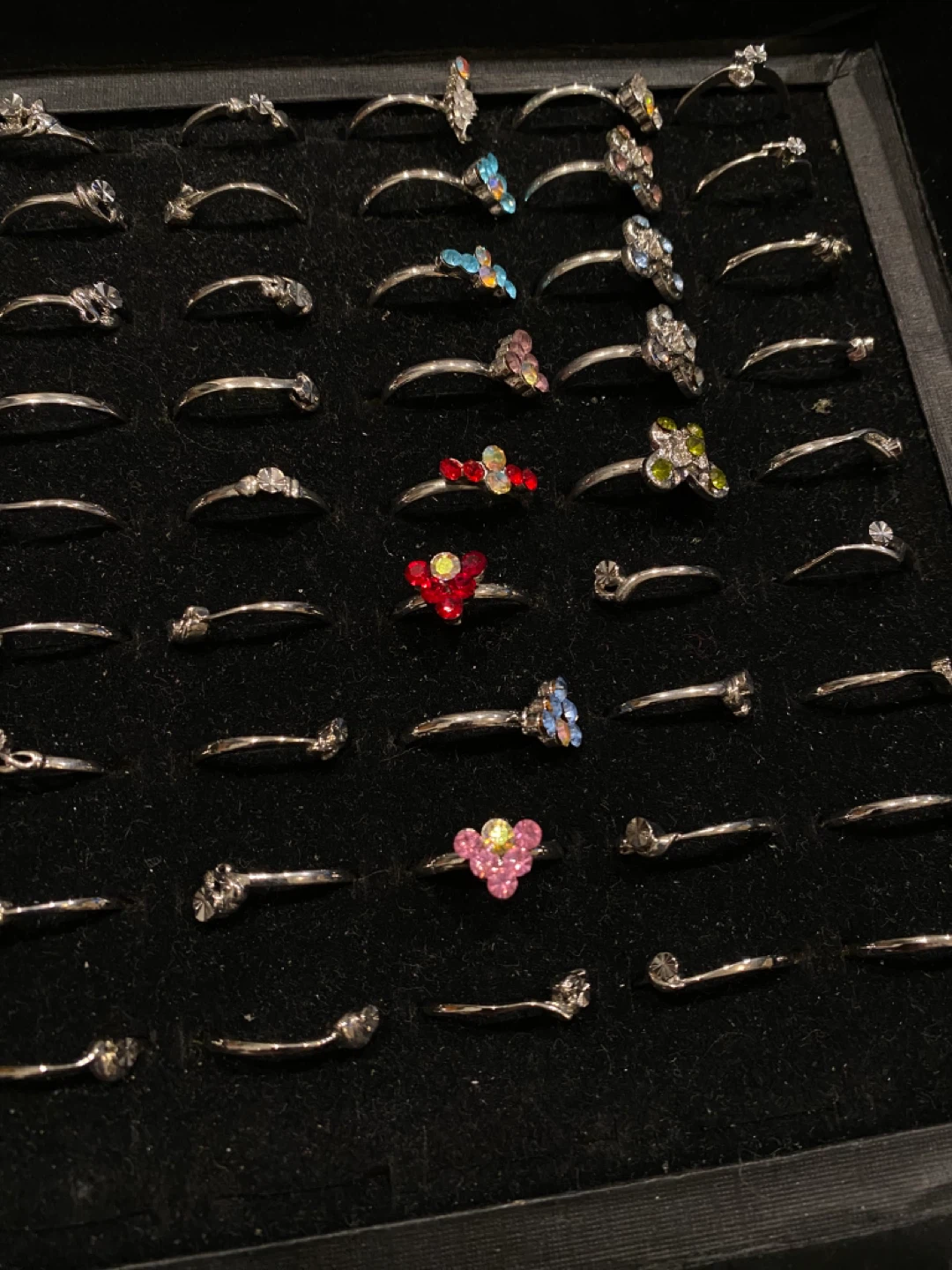Various silver rings multiple designs - photo 2
