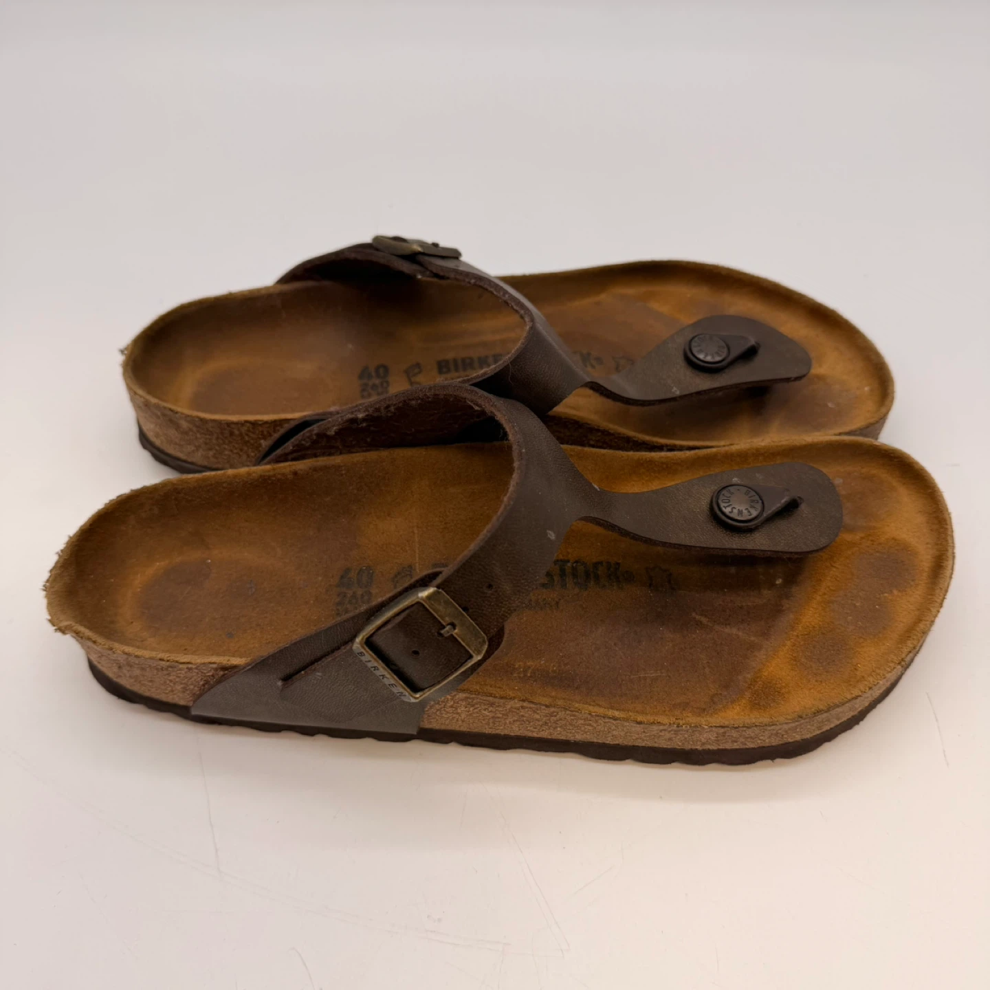 Birkenstock Gizeh Brown  Sandals EU40US7-7.5 Men/9 Women - photo 5