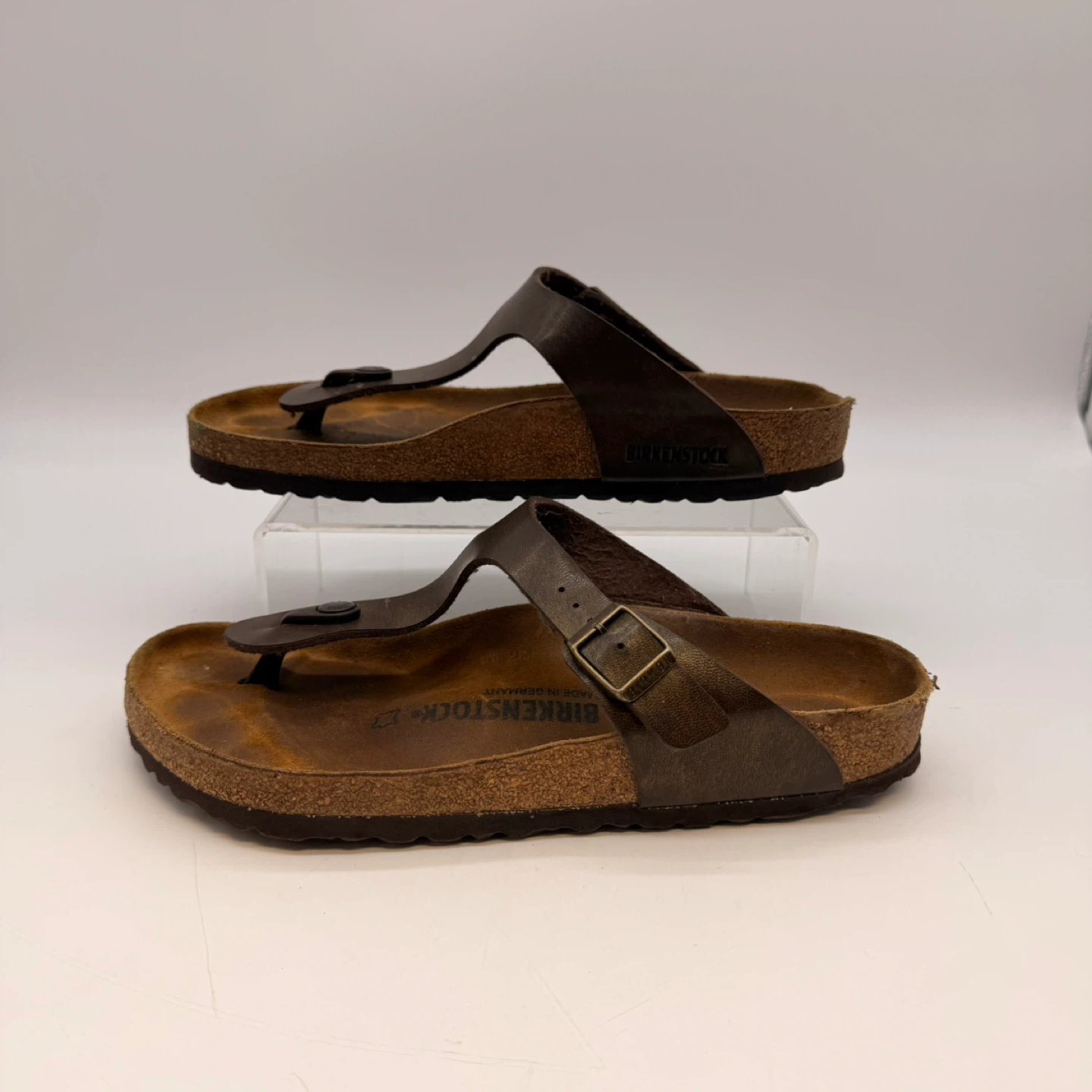 Birkenstock Gizeh Brown  Sandals EU40US7-7.5 Men/9 Women - photo 4