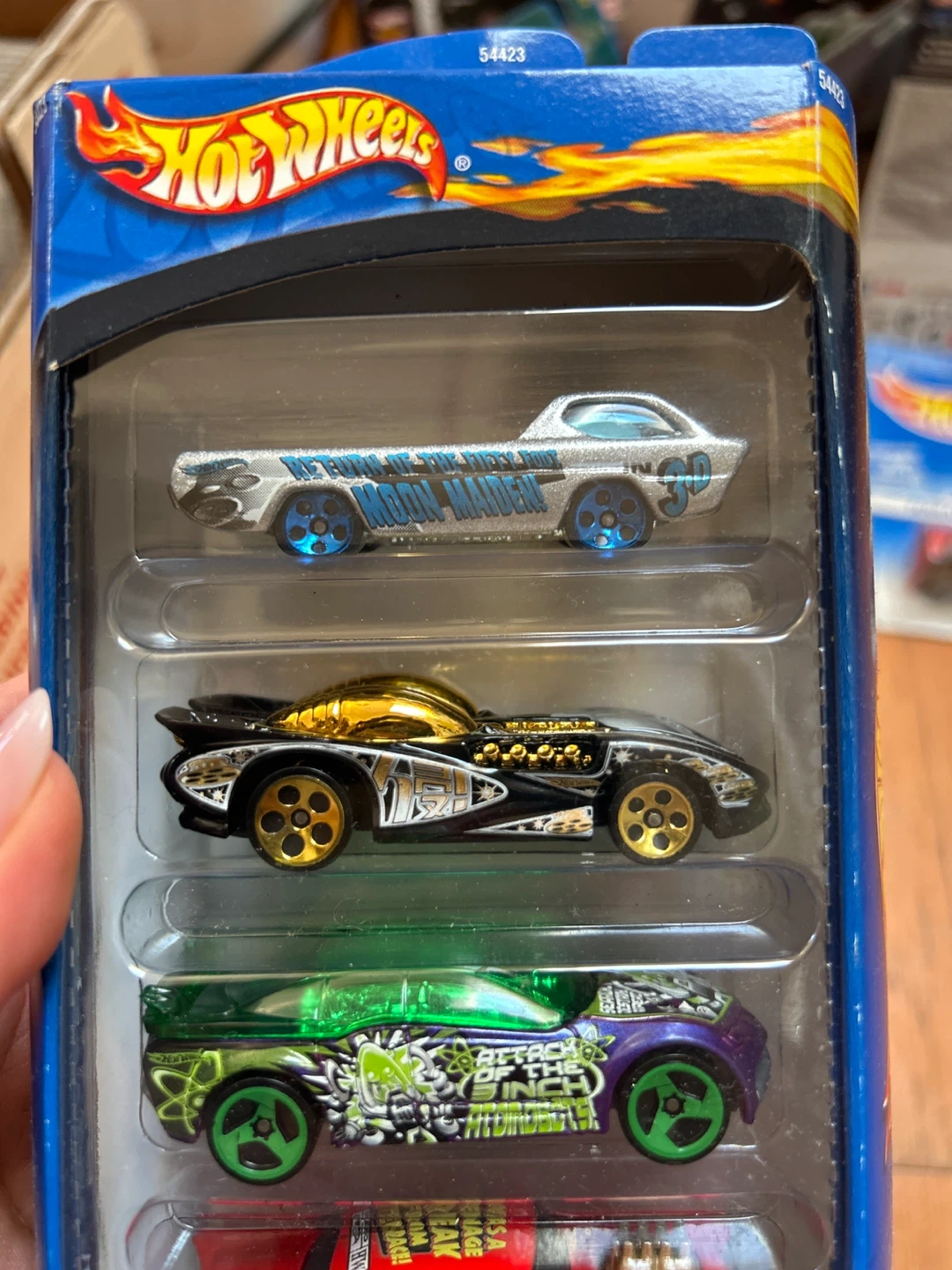 Hot Wheels 5-Car Gift Pack (Sci-Fi) – Sealed Vintage Set - photo 2