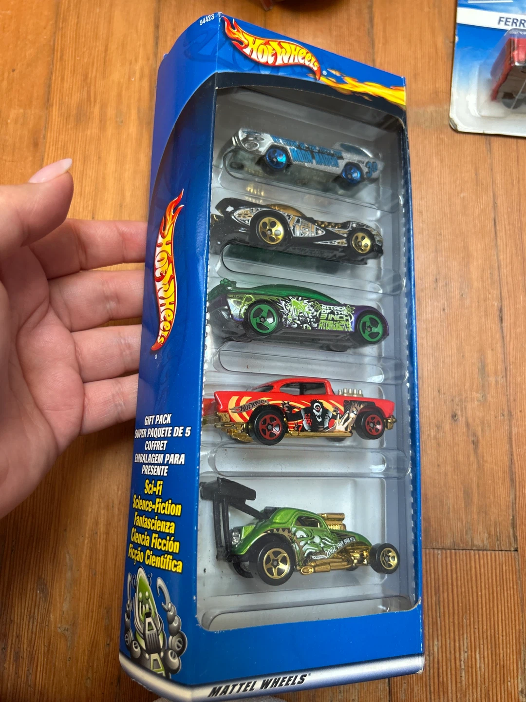 Hot Wheels 5-Car Gift Pack (Sci-Fi) – Sealed Vintage Set