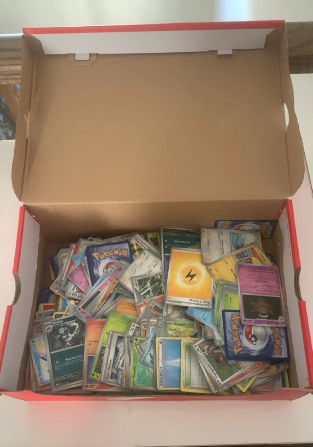 Collection of Pokemon Trading Cards