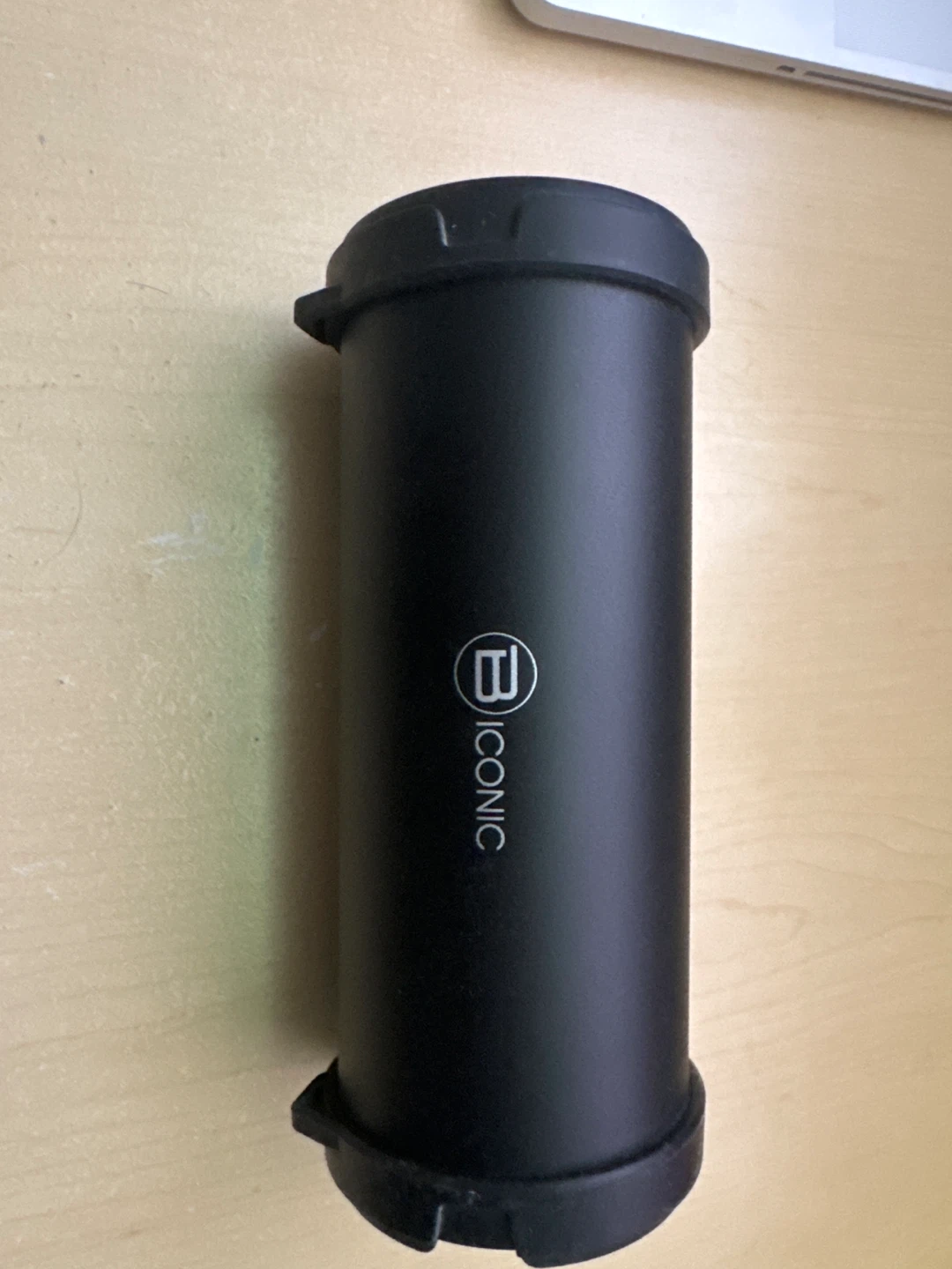 Black Iconic Travel Container