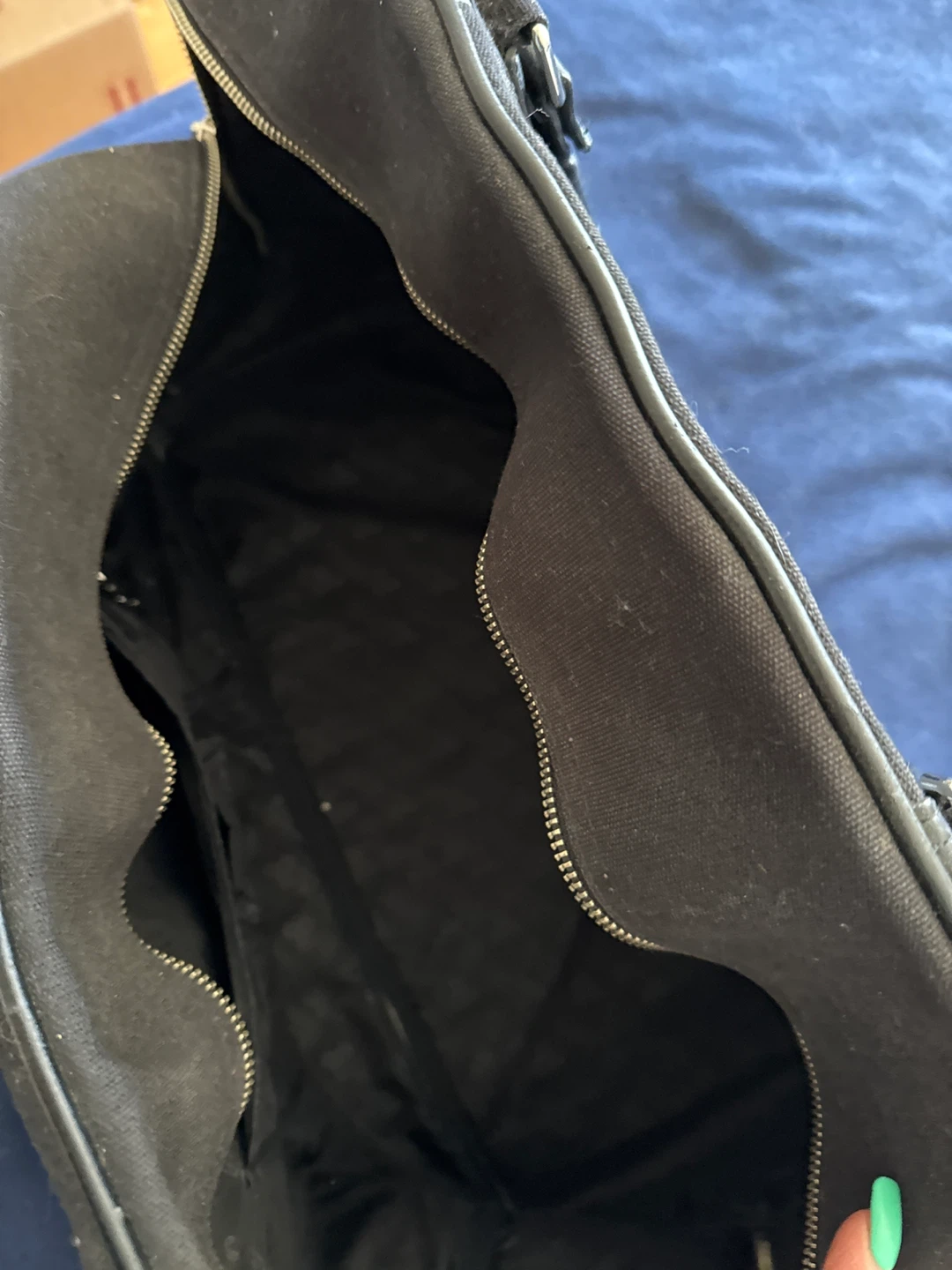 TNA Black Canvas Duffle Bag - photo 3