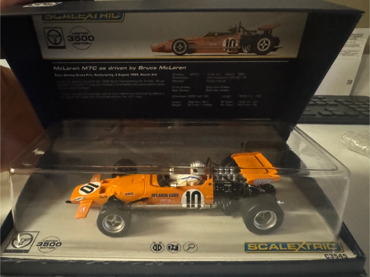 Scalextric McLaren M7c Legends Limited Edition