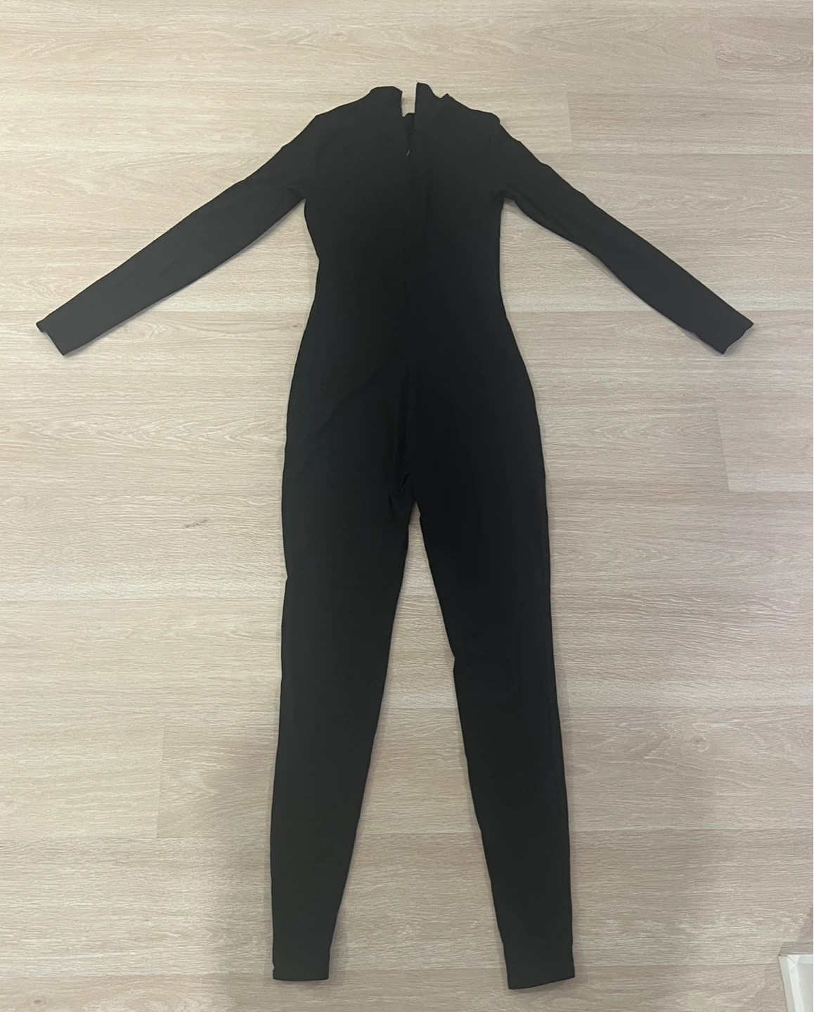 Black Long Sleeve Jumpsuit S
