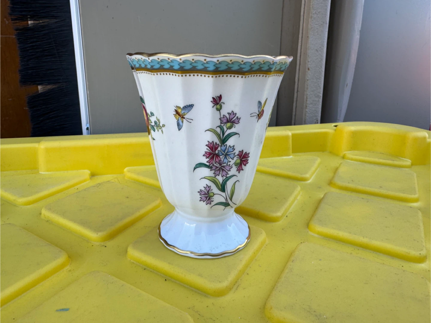 Spode Fine Bone China Vase, mexican bowl and candy dish