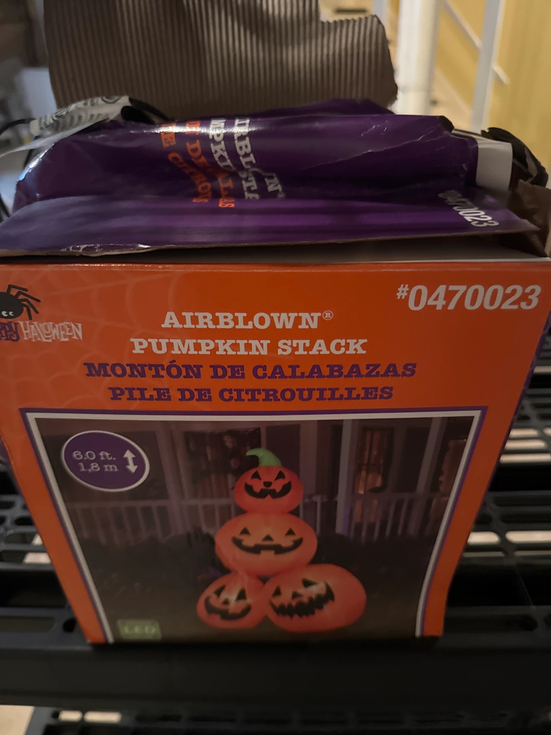Airblown Pumpkin Stack Inflatable