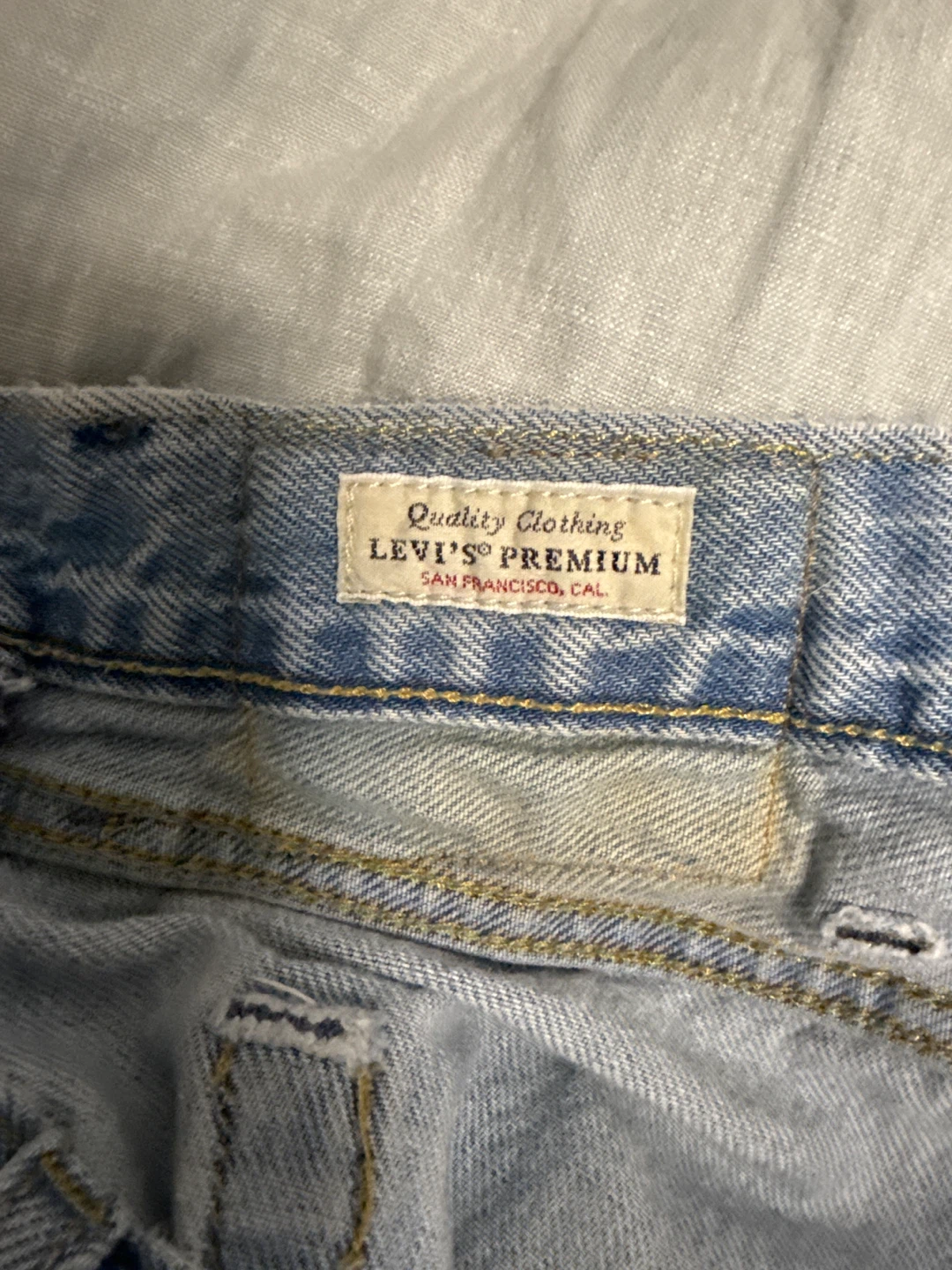Levi's Premium Light Wash Denim Jeans - photo 4