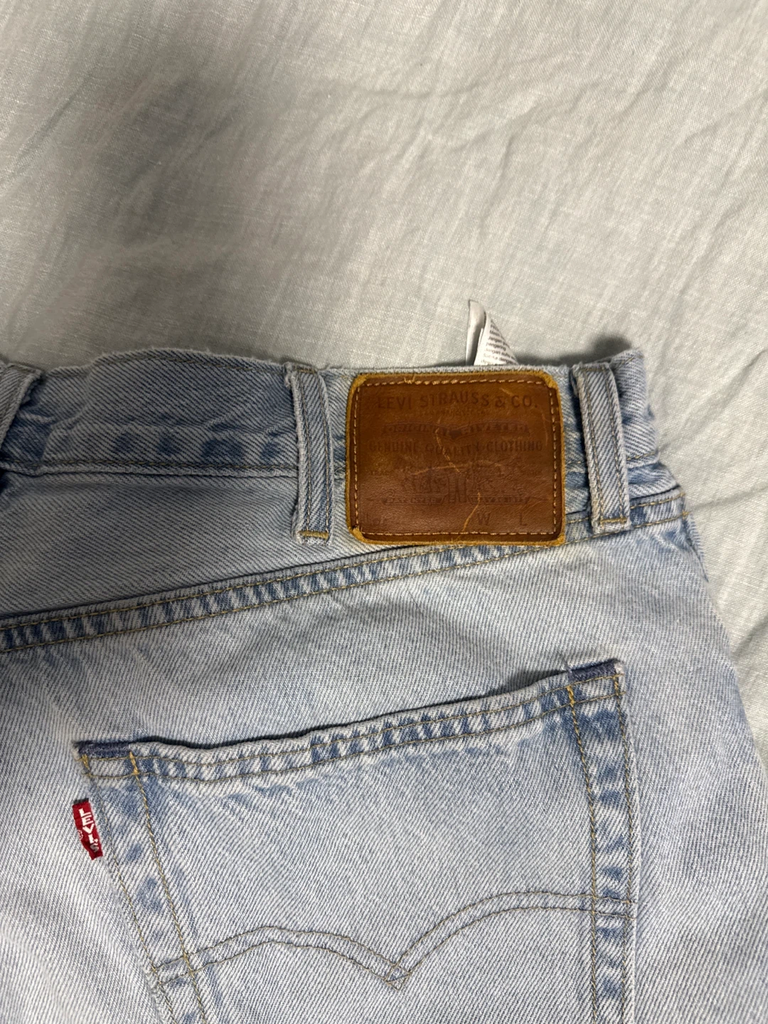 Levi's Premium Light Wash Denim Jeans - photo 2
