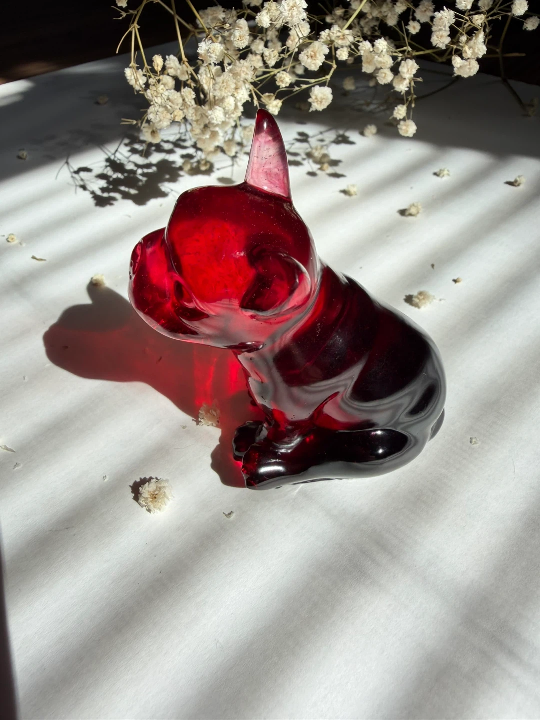 Handmade Resin French Bulldog Figurine - photo 4