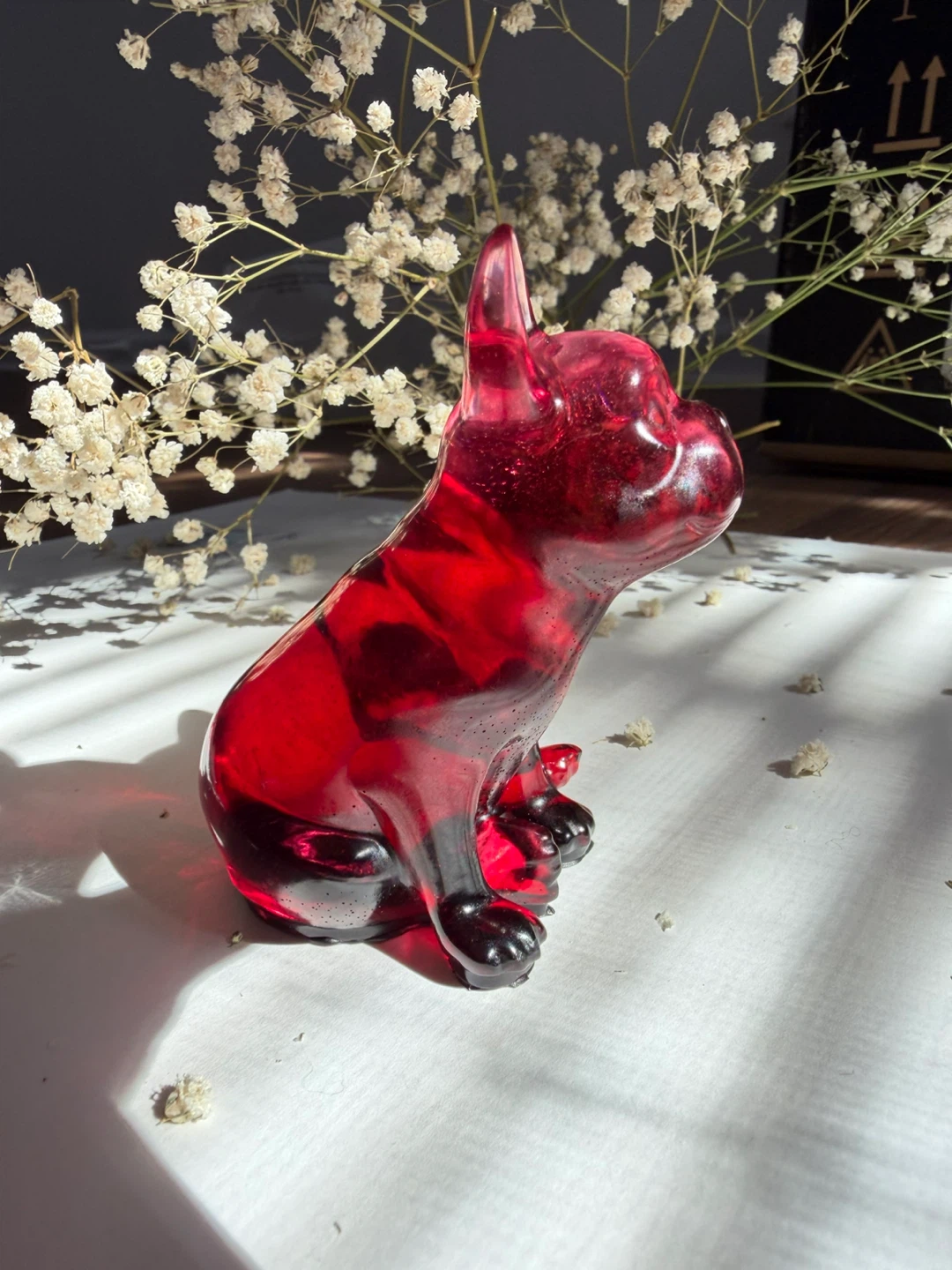 Handmade Resin French Bulldog Figurine - photo 3