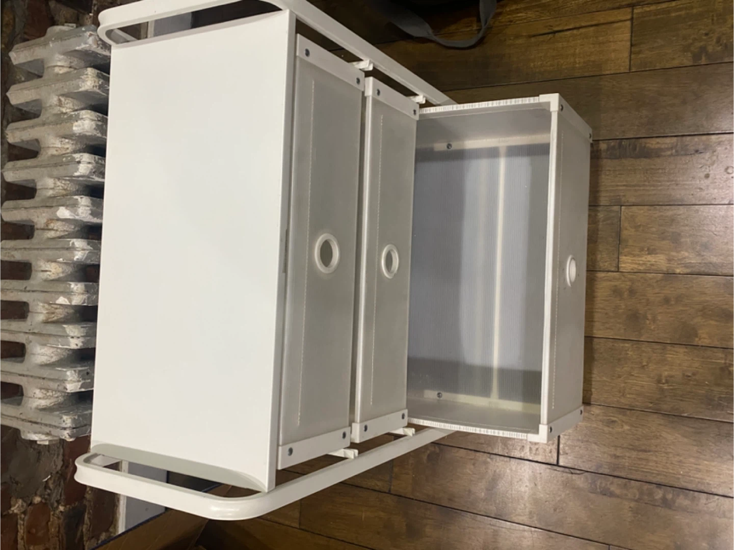 IKEA White 3-Drawer Storage Stand - photo 5