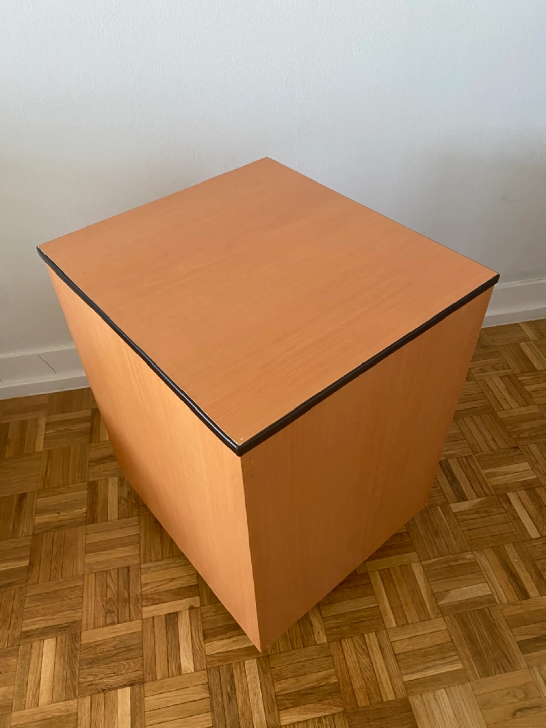 Three Drawer Filing Cabinet - Wood Finish - photo 3