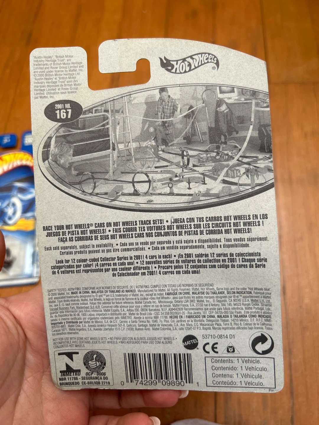 Hot Wheels Austin Healey Die-cast Car - photo 4