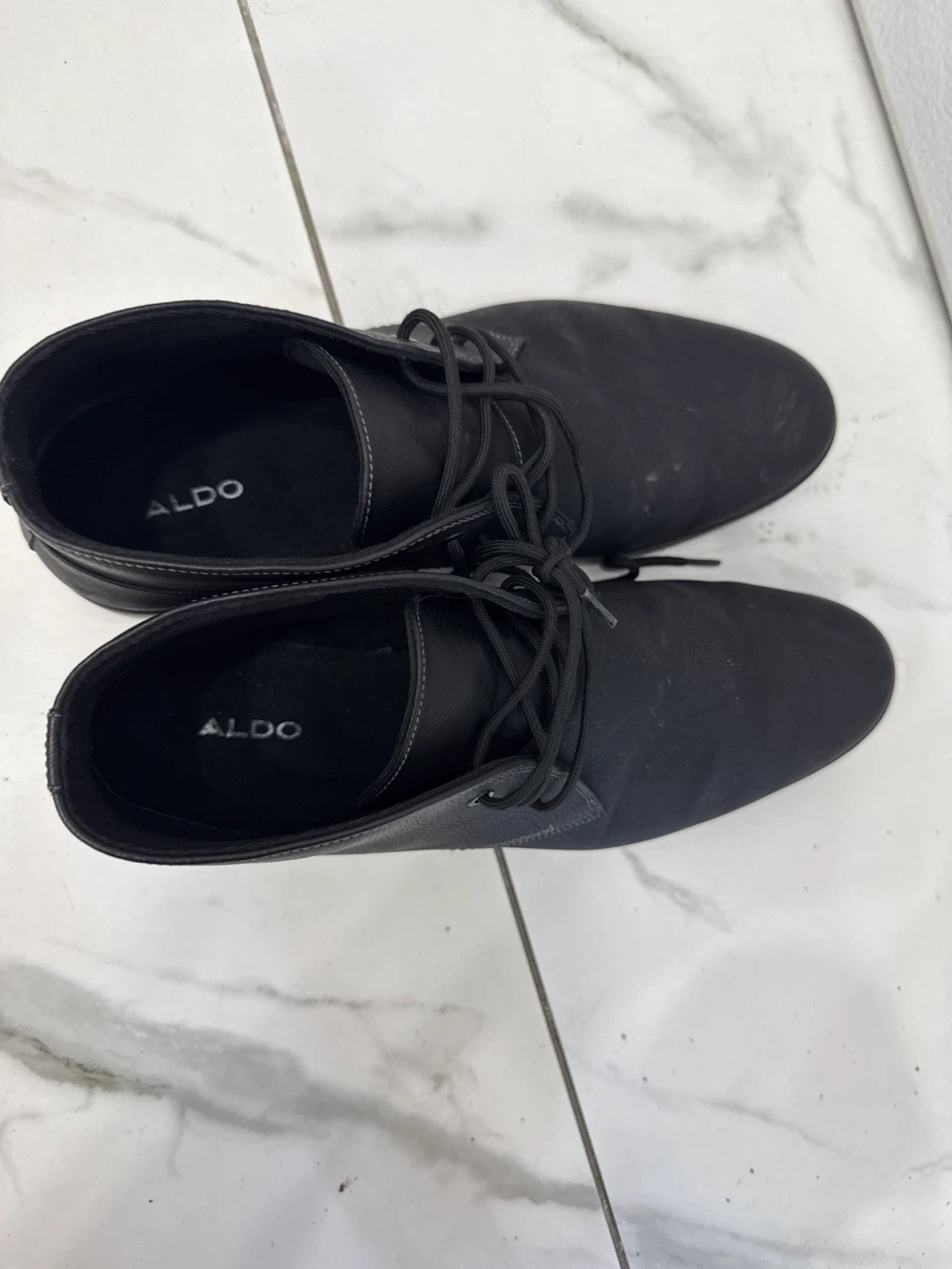 ALDO Black Leather Chukka Boots - photo 3