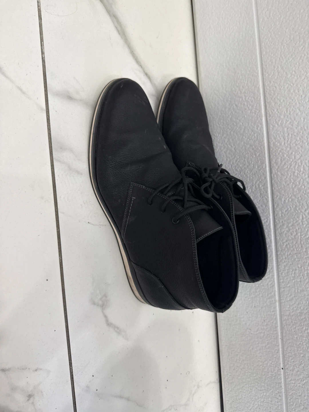 ALDO Black Leather Chukka Boots - photo 2