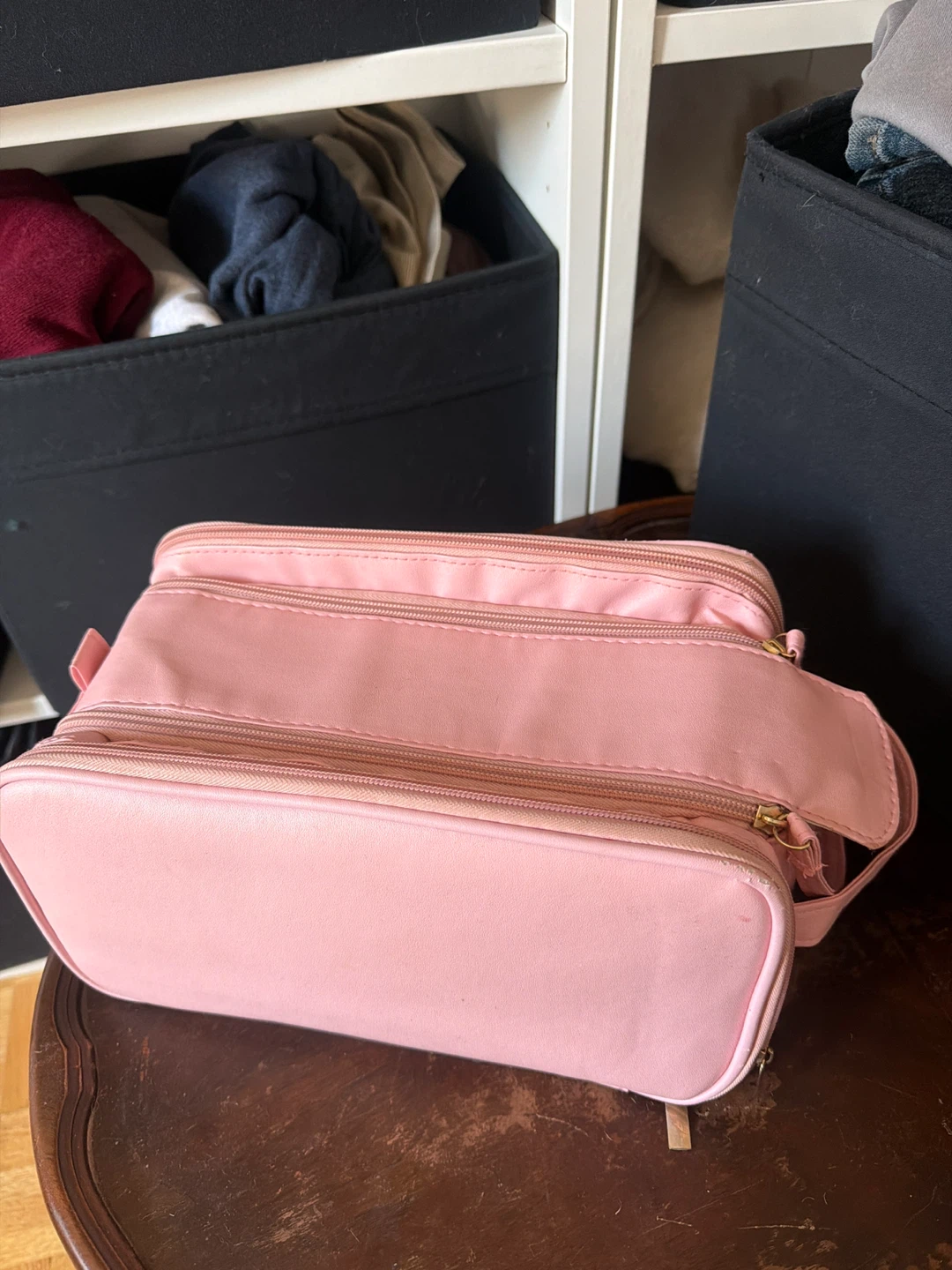 Pink Travel Toiletry/Make up Bag Organizer - photo 2