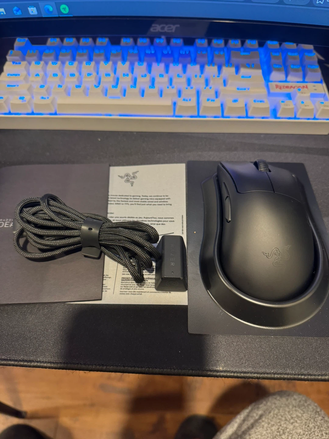Razer Deathadder V3 Pro Ultra-Lightweight Hyperspeed Ergonomic - photo 4