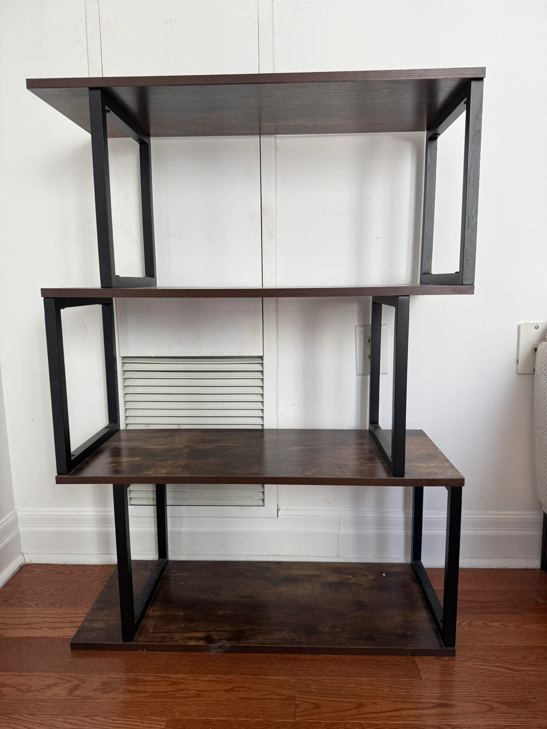 Industrial Wood & Metal 3-Tier Shelf - photo 2