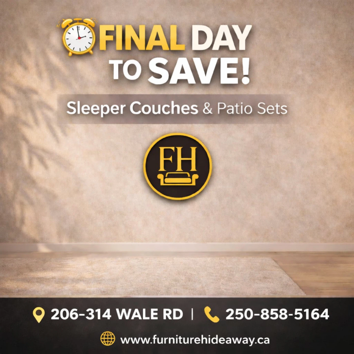 🚨 FINAL DAY TO SAVE – TODAY ONLY! 🚨 LIMITED TIME OFFER!