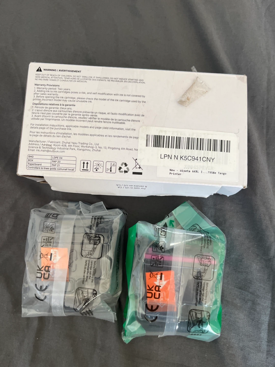 HP 64XL Ink Cartridge 2-Pack (Black & Colour) - photo 2