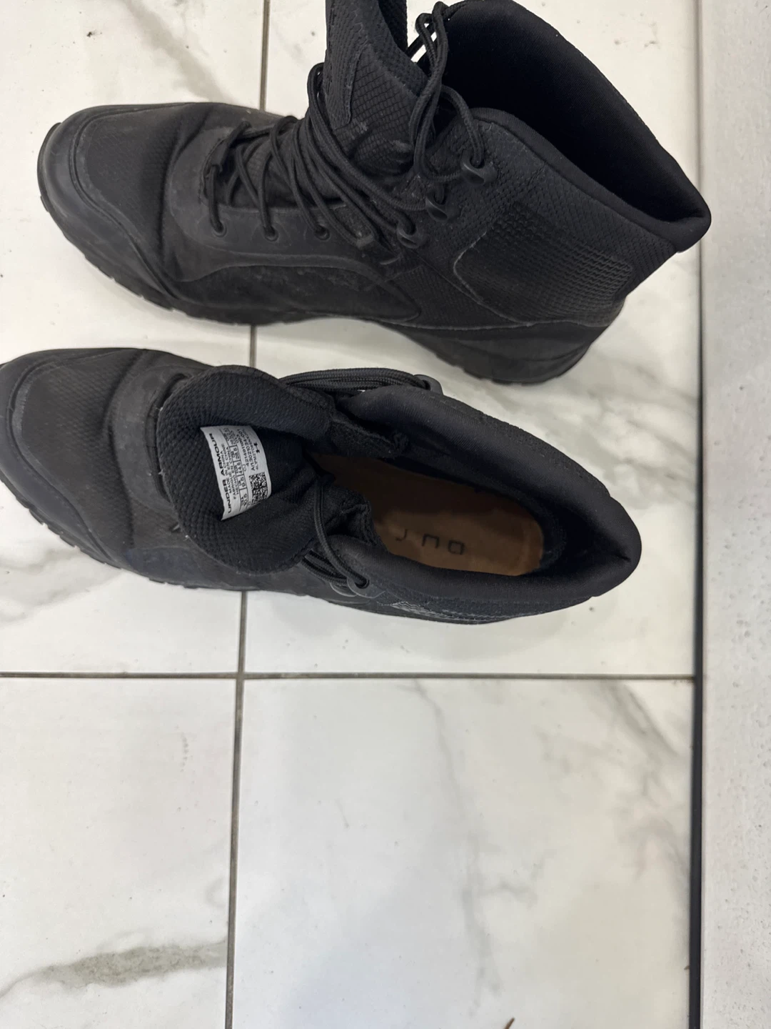 Under Armour Black Tactical Boots - photo 3