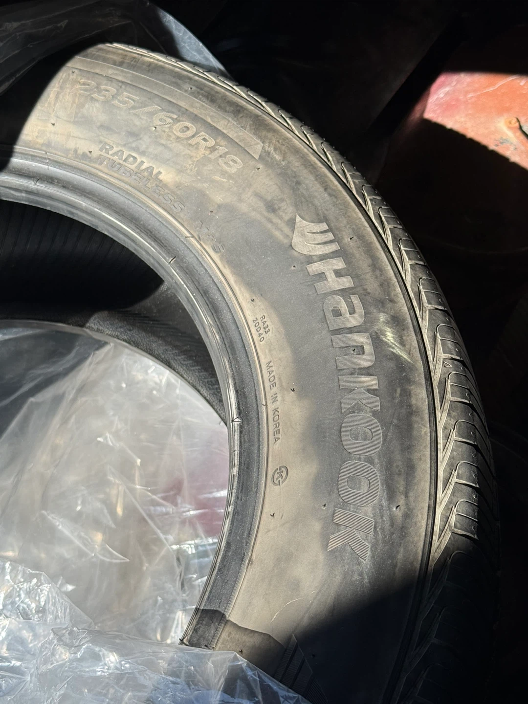 Hankook Dynapro HP2 Tires (225/60R18)