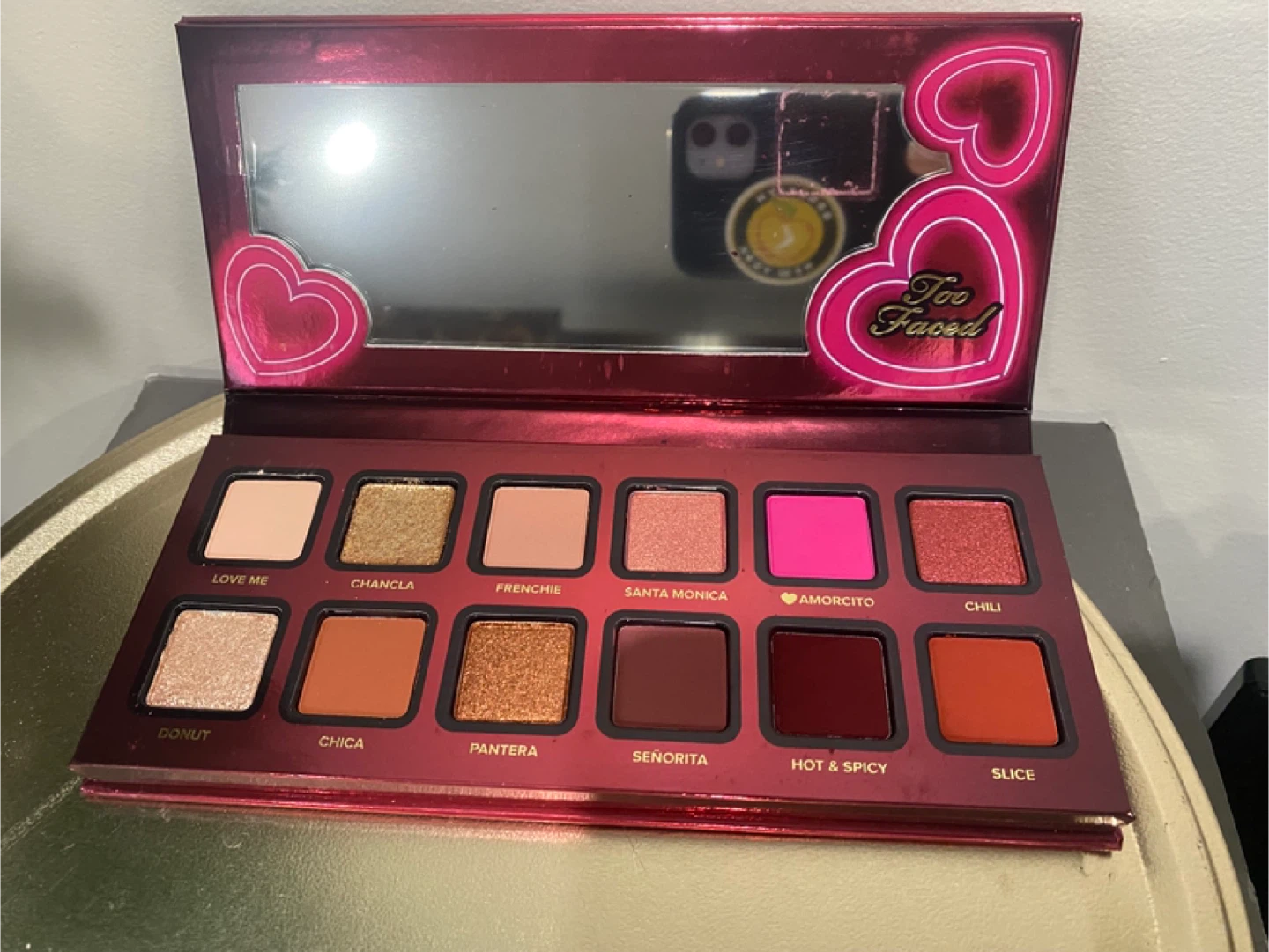 Too Faced "MARIALE AMOR CALIENTE" Eyeshadow & Cheek Palette - photo 2