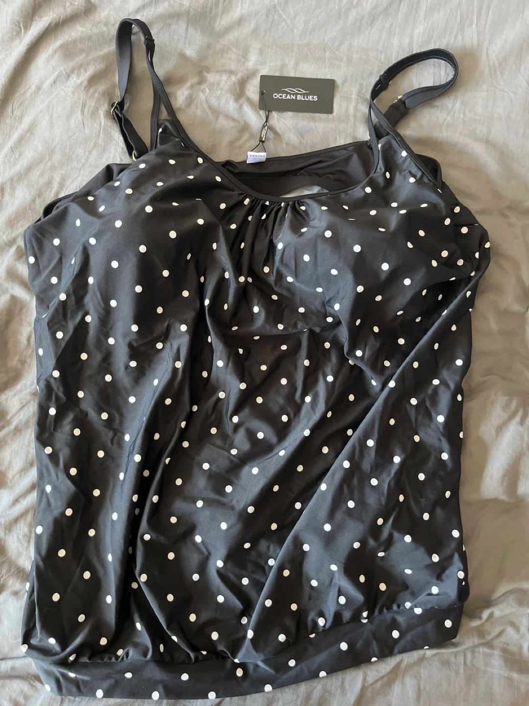 Ocean Blues Polka Dot Tankini - Size 3XL - photo 4