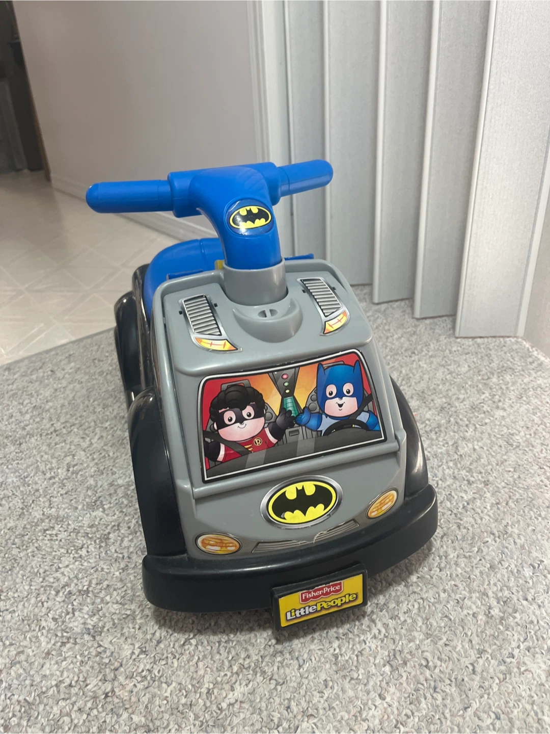 Fisher-Price Little People Batman Ride-On Car